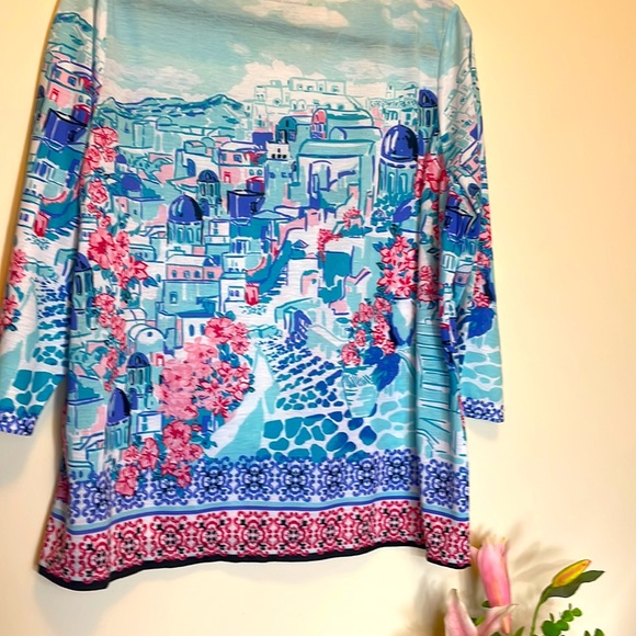 Allison Daley Women’s Shirt, Size: L, Petite, Color’s: different blues, pinks - Picture 6 of 12